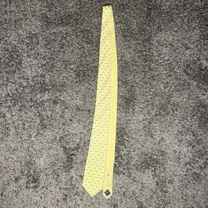 Tommy Hilfiger Yellow Tie With Sharks 100% Silk